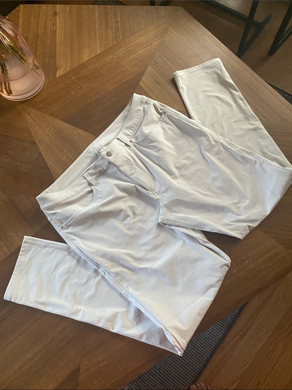 lululemon athletica White Men's Chino-Style Stretch Pants